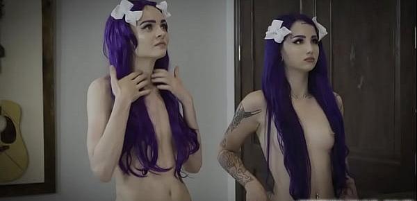  Lucky guys fucked hard by these two horny ghost twins